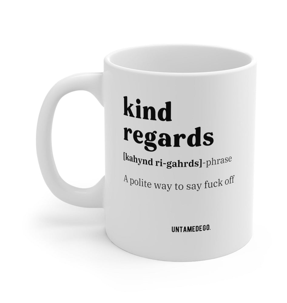 Kind Regards Corporate Definition 11oz Mug (ONLINE ORDER ONLY)