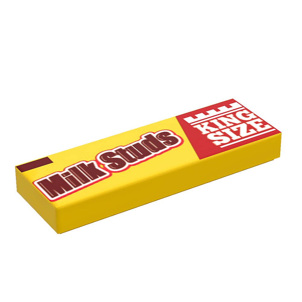 King Size Milk Studs - B3 Customs® Printed 1x3 Tile (Online Order Only)