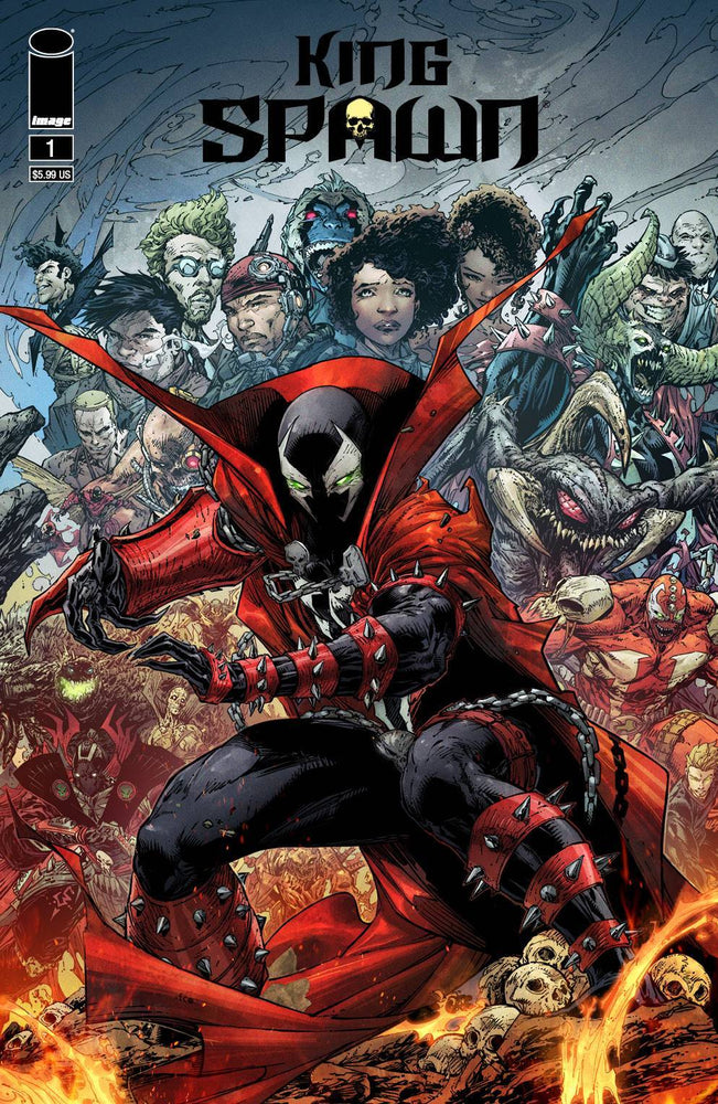 King Spawn #1 F Brett Booth Variant (08/25/2021) Image (ONLINE ORDER ONLY)