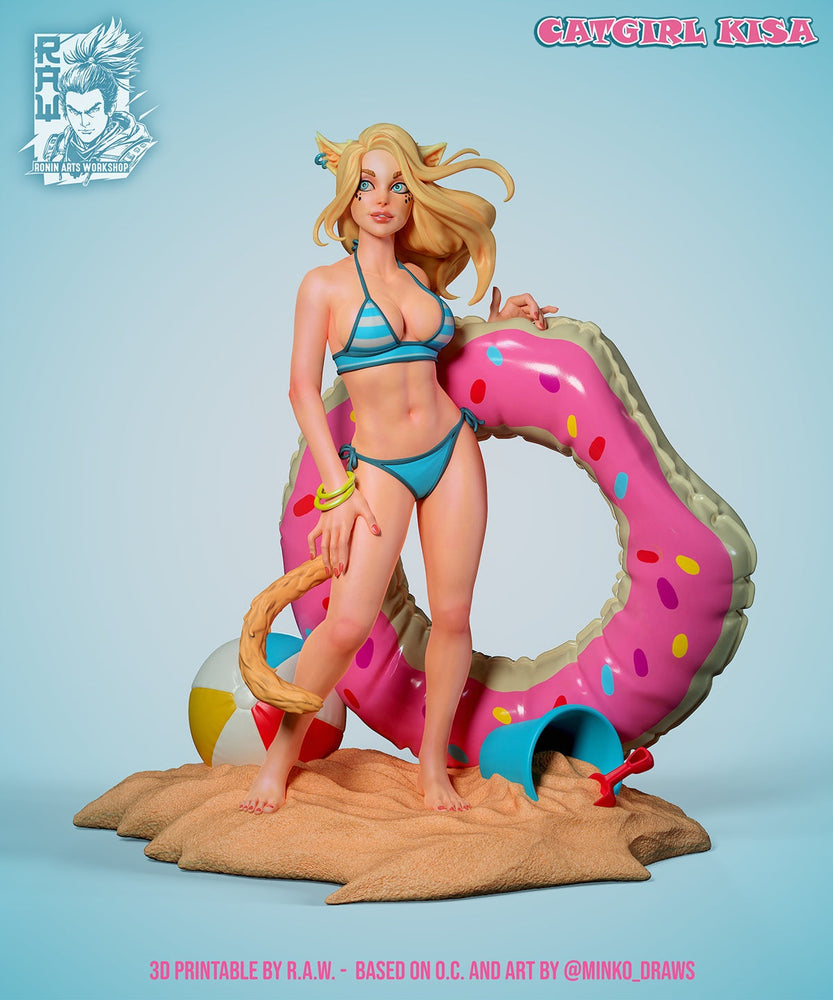 Kisa Catgirl – Original Character – 75mm & 120mm Scale Figure (ONLINE ORDER ONLY)