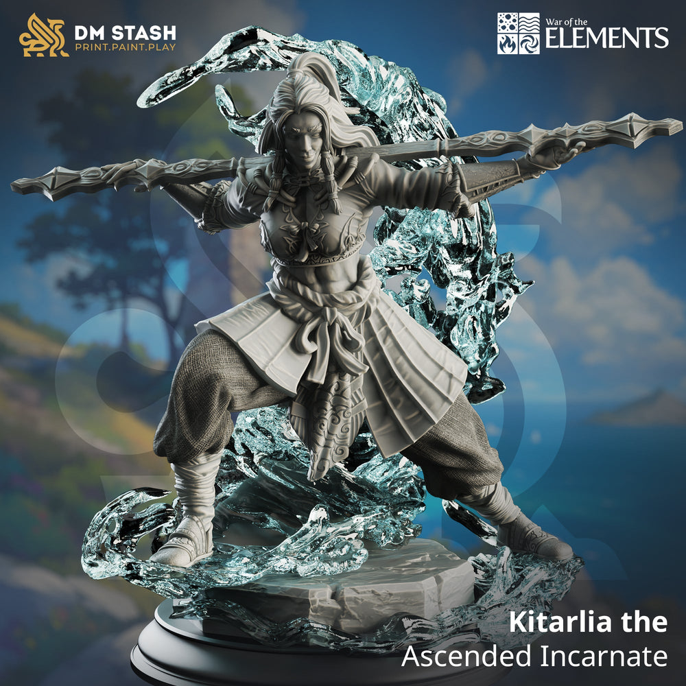 Kitarlia, the Ascended Incarnate (Female Water Elemi) (Online Only)