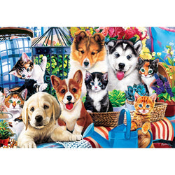 Signature Collection - Garden Protectors 2000 Piece Jigsaw Puzzle (ONLINE ORDER ONLY)