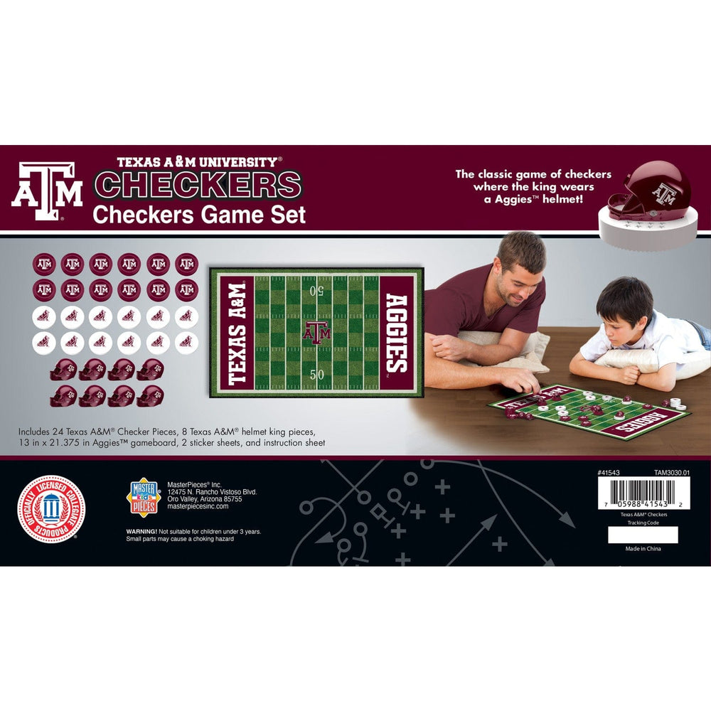 Texas A&M Aggies Checkers Board Game (ONLINE ORDER ONLY)