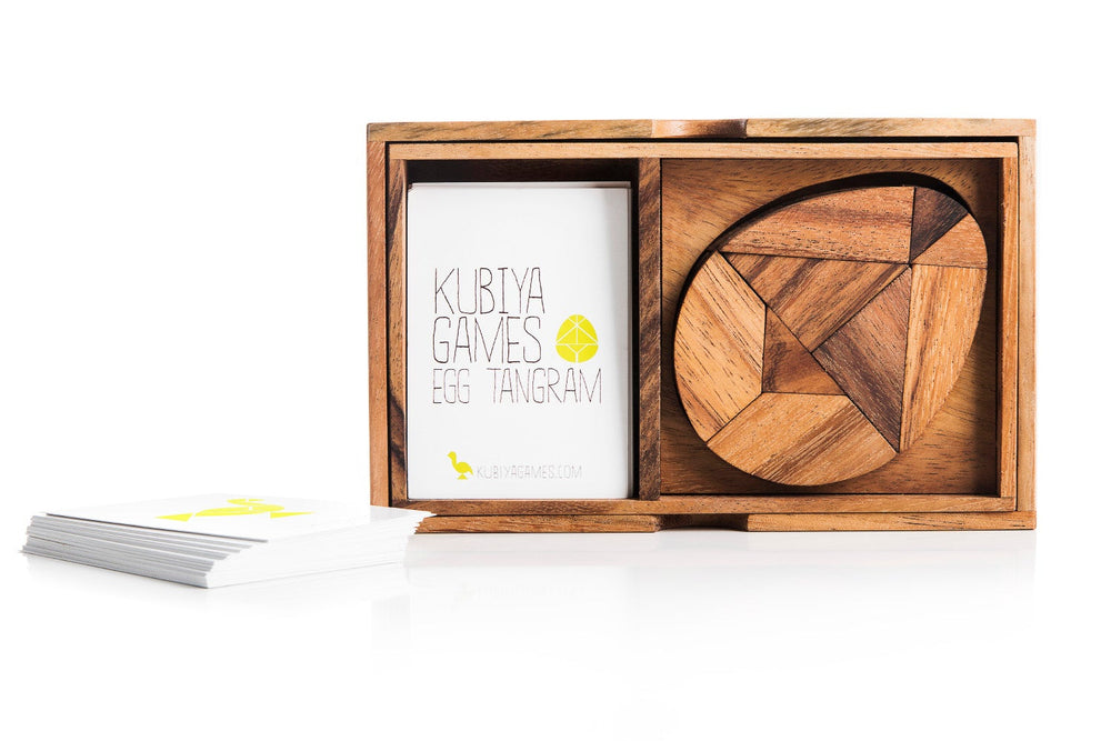 Egg Tangram - two sets with 55 challenge cards (Online Order Only)