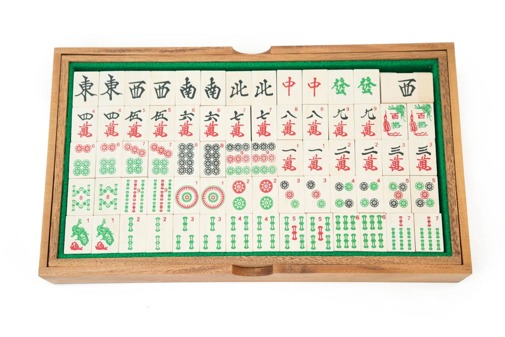 Wooden Mahjong Board Game (Online Order Only)