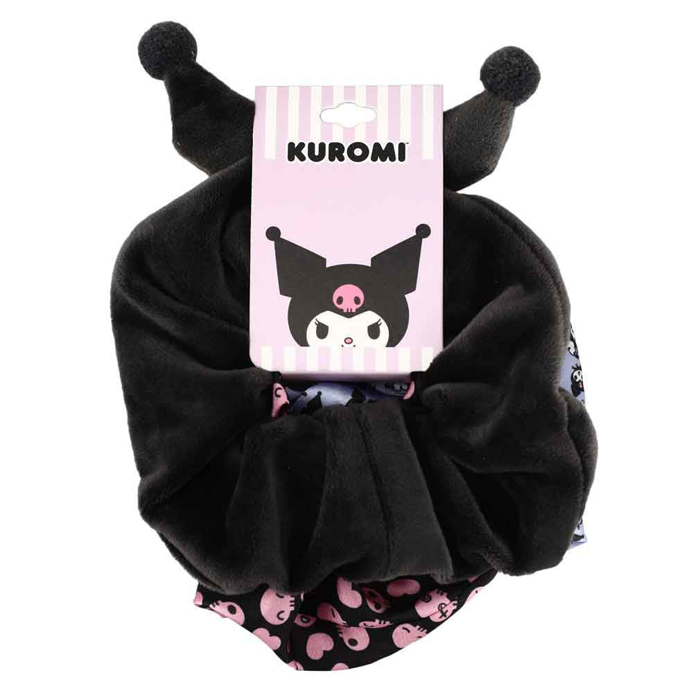 Sanrio Kuromi Scrunchie 3-Pc Set (Online Order Only)
