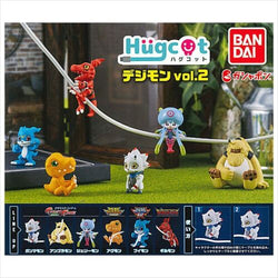 Digimon Adventure Hugcot Vol. 2 Capsule Toy Gashapon (1 Capsule) (ONLINE ORDER ONLY)
