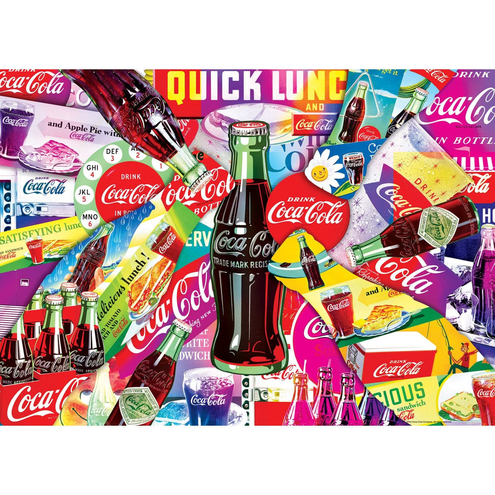 Coca-Cola - Bottled Happiness 1000 Piece Jigsaw Puzzle (ONLINE ORDER ONLY)