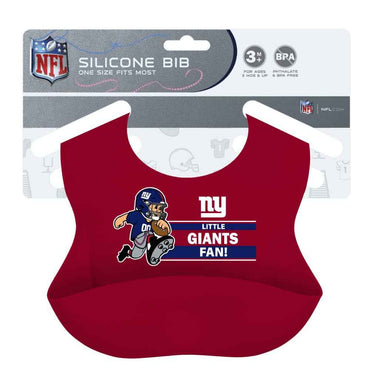 New York Giants - NFL Silicone Bib (ONLINE ORDER ONLY)