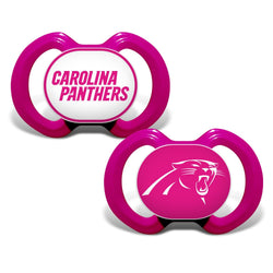 Carolina Panthers - Pink Pacifier 2-Pack (ONLINE ORDER ONLY)