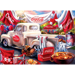 Coca-Cola - Tailgate 1000 Piece Jigsaw Puzzle (ONLINE ORDER ONLY)