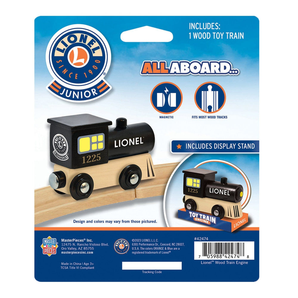 Lionel Wood Toy Train Engine (ONLINE ORDER ONLY)