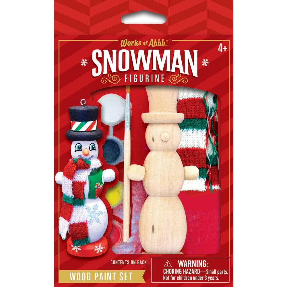 Nutcracker Snowman Ornament Wood Paint Kit (ONLINE ORDER ONLY)