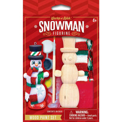 Nutcracker Snowman Ornament Wood Paint Kit (ONLINE ORDER ONLY)