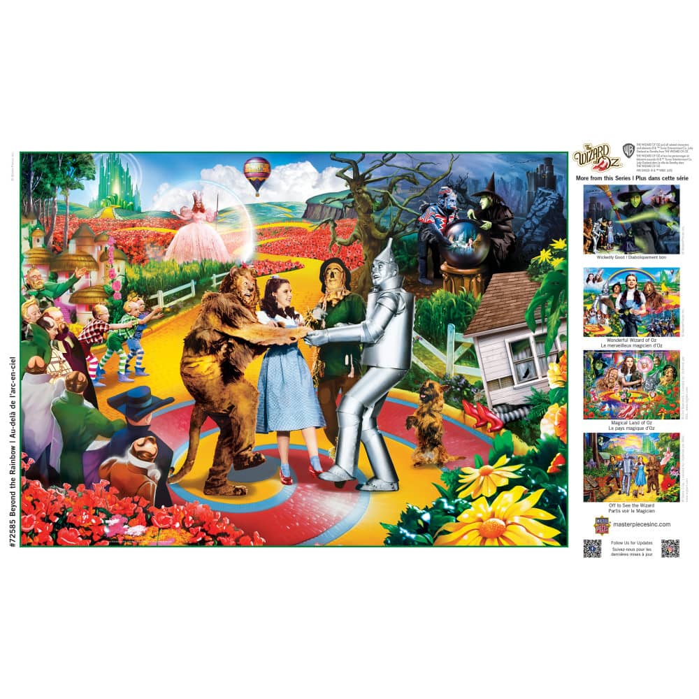 Wizard of Oz - Beyond the Rainbow 1000 Piece Jigsaw Puzzle