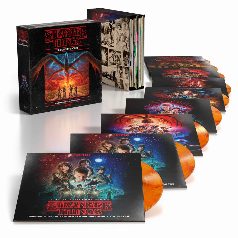 PRE-ORDER: Kyle Dixon & Michael Stein - Stranger Things - The Complete Score (Box Set) [Vecna’S Gate Color Vinyl] [17LP] [Vinyl]