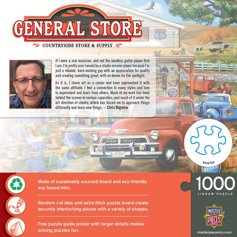 General Store - Countryside Store & Supply 1000 Piece Jigsaw Puzzle (ONLINE ORDER ONLY)