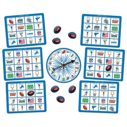 Detroit Lions NFL Bingo Game (ONLINE ORDER ONLY)