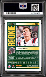 Graded 2024 Panini Encore Drake Maye #229 Rookie RC Football Card PSA 7 Near Mint (ONLINE ORDER ONLY)