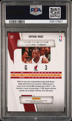 2010 PANINI PRESTIGE DWYANE WADE  #57 - PSA 10 (Online Order Only)