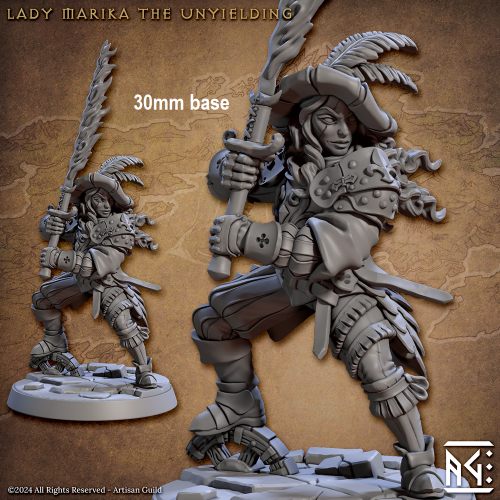 Lady Marika the Unyielding (Female Human Fighter) (Online Only)