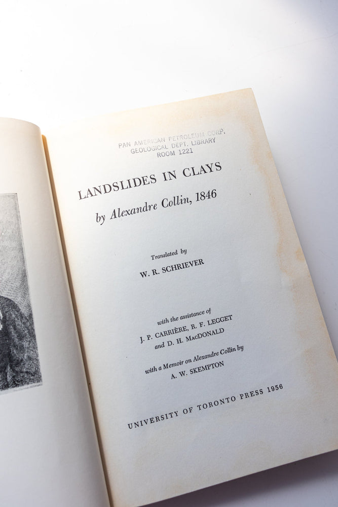 Landslides in Clays (ONLINE ORDER ONLY)