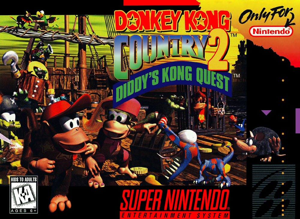 Donkey Kong Country 2: Diddy's Kong Quest (Super Nintendo) (Online Order Only)