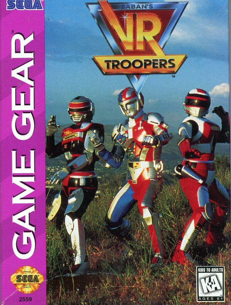 VR Troopers (Sega Game Gear) (ONLINE ORDER ONLY)