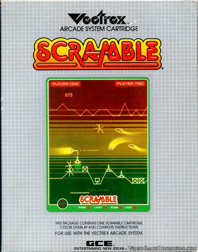 Scramble (Vectrex) (Online Order Only)