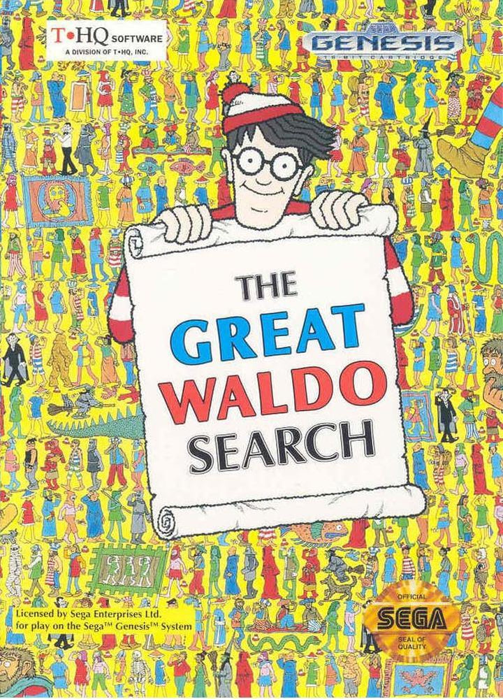 Great Waldo Search (Sega Genesis) (ONLINE ORDER ONLY)