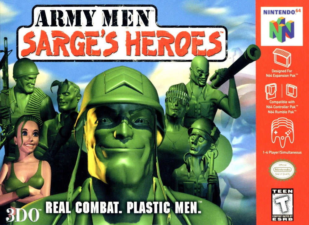 Army Men: Sarge's Heroes (Nintendo 64) (Online Only)