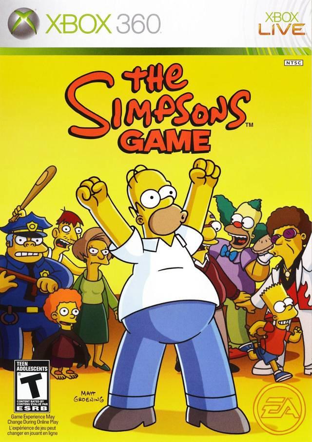 The Simpsons Game (Xbox 360) (ONLINE ORDER ONLY)