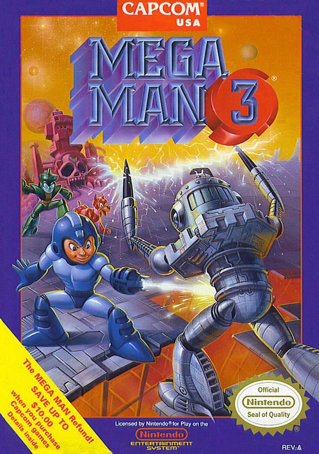 Mega Man 3 (Nintendo NES) (Online Only)
