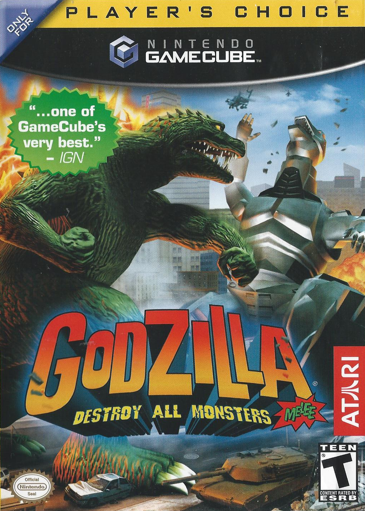 Godzilla: Destroy All Monsters Melee (Player's Choice) (Gamecube) (Online Order Only)