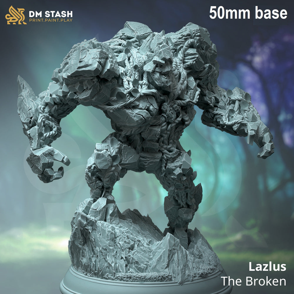 Lazlus, the Broken (Rock Golem) (Online Order Only)
