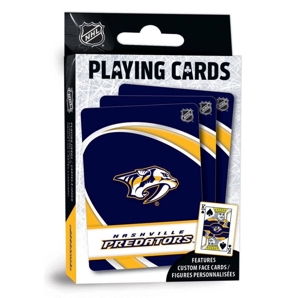 Nashville Predators Playing Cards - 54 Card Deck (ONLINE ORDER ONLY)