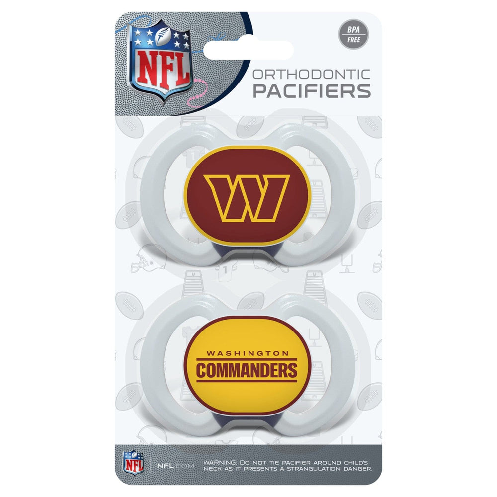 Washington Commanders - Pacifier 2-Pack (ONLINE ORDER ONLY)