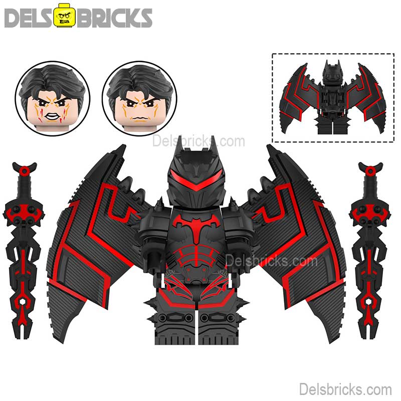 Hellbat Batman Lego Minifigures Custom toys (ONLINE ORDER ONLY)