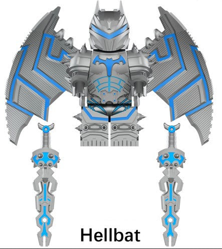Hellbat Custom Minifigure – The Dark Knight’s Ultimate Armor! (Online Only)