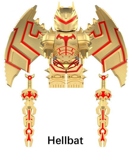 Hellbat Custom Minifigure – The Dark Knight’s Ultimate Armor! (Online Only)