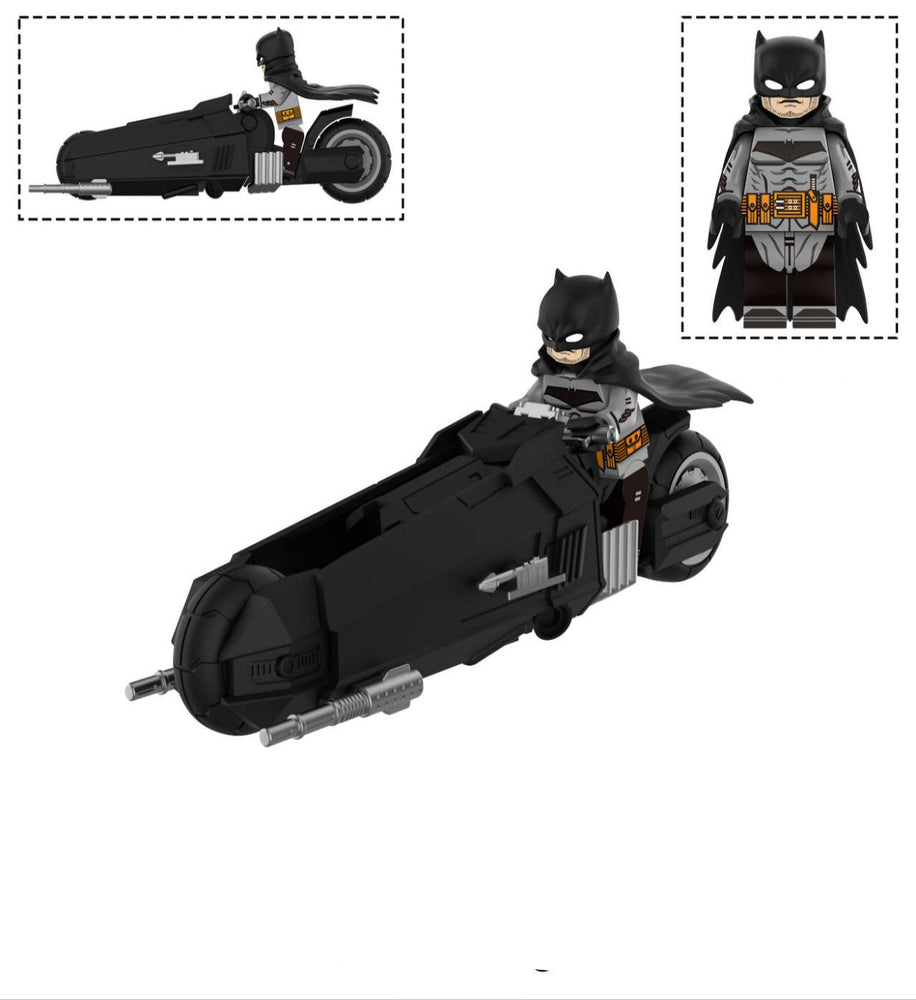 Batman Custom Minifigure with Bat Bike (Online Only)