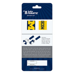 Michigan Wolverines - Pacifier Clip 2-Pack (ONLINE ORDER ONLY)