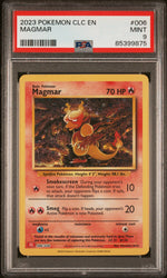 2023 POKEMON CLASSIC CHARIZARD & HO-OH ex DECK MAGMAR #6 PSA 9 (Online Order Only)