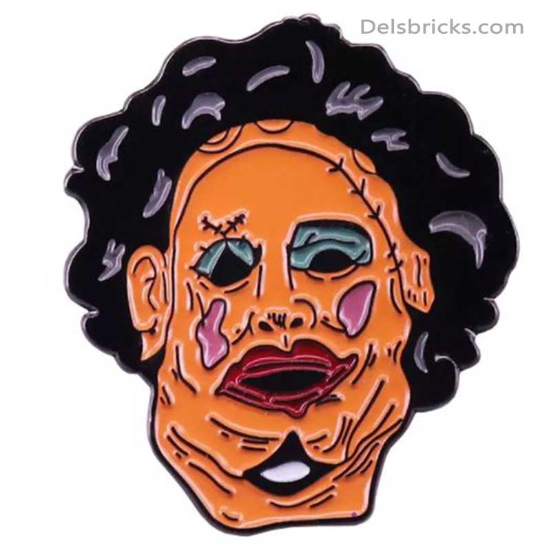 Leatherface Texas Chainsaw massacre Enamel Pins Near Me (ONLINE ORDER ONLY)