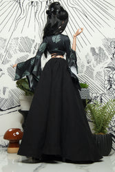 Trumpet Sleeve Crop-Top - Smart Doll, DD, SD13, and SD16 clothes (Online Only) (Online Order Only)