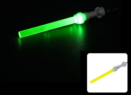 Green Lightsaber USB Plug-In Accessory for Minifigures (Online Only)