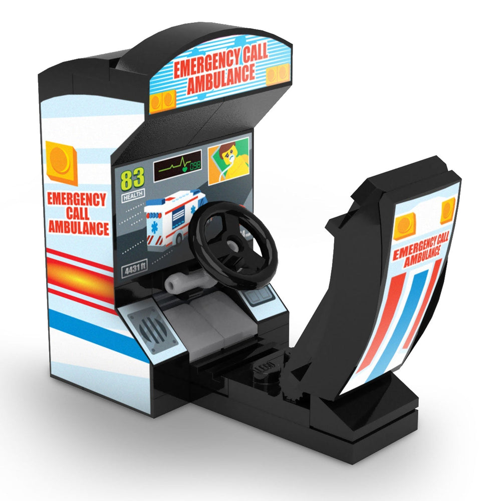 Emergency Call Ambulance - B3 Customs Arcade Racing Game made using LEGO parts (Online Order Only)