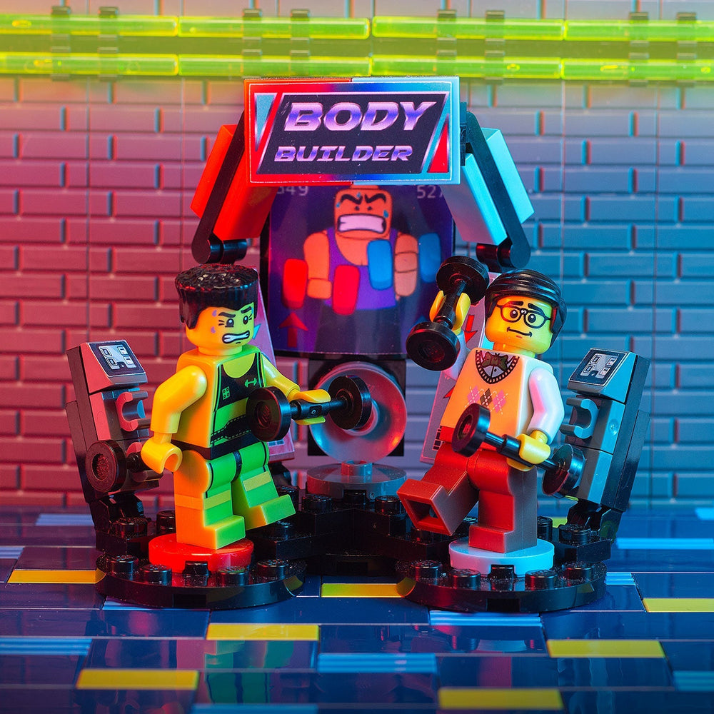B3 Customs® Body Builder Arcade Game Building Set (Online Order Only)