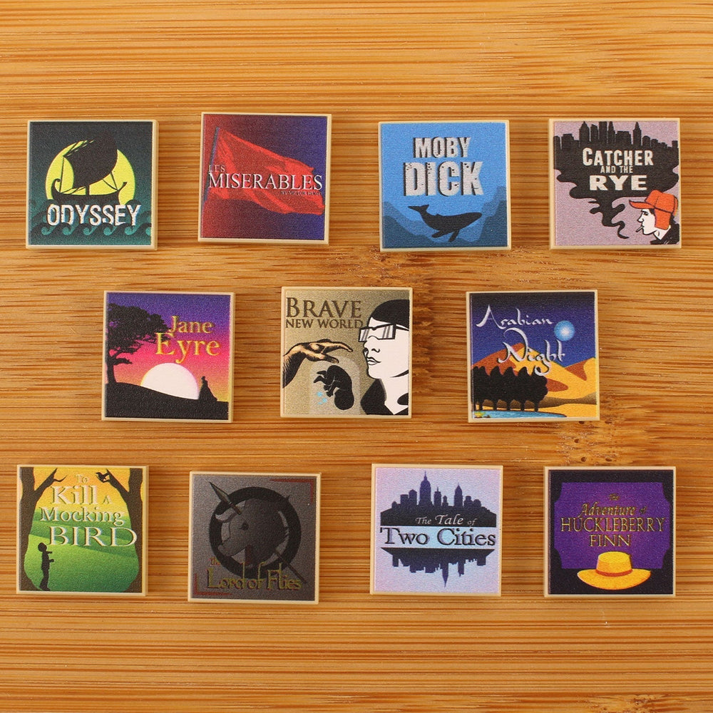 B3 Customs Classic Books Pack (Series 2) made using LEGO parts (Online Order Only)