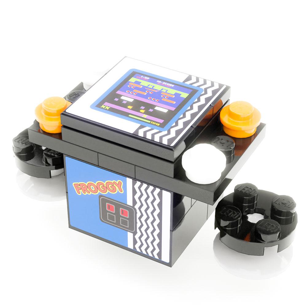 Froggy 2-Player Classic Arcade made using LEGO parts - B3 Customs (Online Order Only)